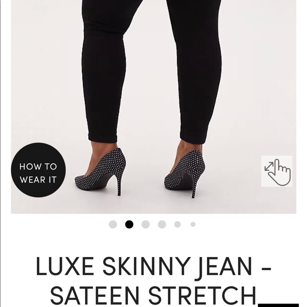 Brand new Torrid Luxe Skinny Sateen Stretch pants